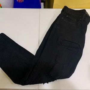 PacSun Distressed Skinny Biker Jeans 32 x 30